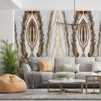 Second PVC Wandpaneel 3D Kristall Geode