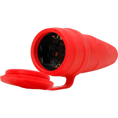 Kuppl.mKnick. rot IP44