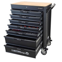 RETTER R9 Werkzeugwagen mit 324-tlg. Werkzeugset Wood Editio