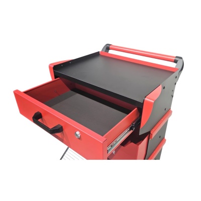 RETTER Diagnosewagen mit Rollladenklappe fahrbar Laptopwagen
