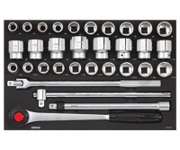 SONIC S13 Werkstattwagen gefüllt, 540-tlg. RAL9004 4