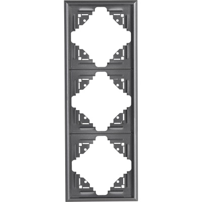 Abdeckrahmen 3f.MLT anth gallery