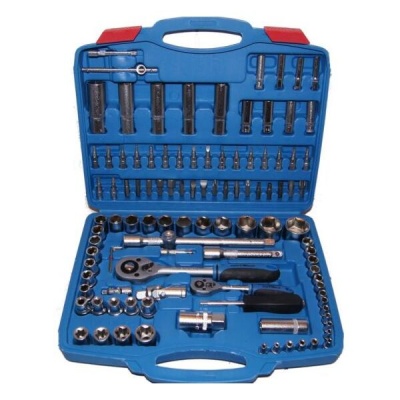 RETTER Steckschlüssel-Satz 108-tlg. 1/4 + 1/2 Zoll CR-V