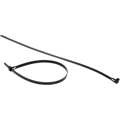 Kabelb. 7,5x370mm 50 ST sw