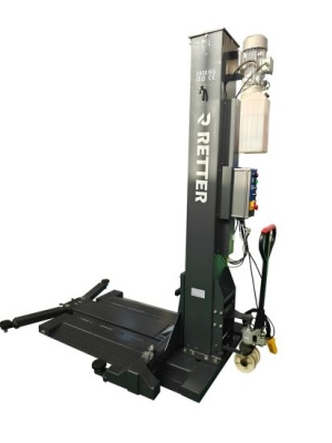 RETTER Ein-Säulen-Hebebühne 2,8 t ultraflach mobil
