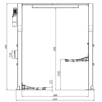 RETTER Zwei-Säulen-Hebebühne L24CE-1 | 4,2 t Tragk