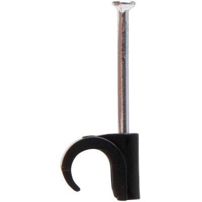 IsoSch.m.Stahln.7-11mm schwarz 50Stk