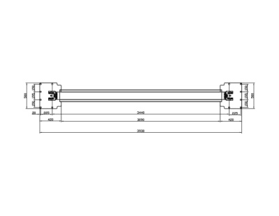 RETTER 2-Säulen-Hebebühne 5,0 t Expert-Line 230/40