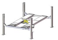 RETTER RT-4P5000J Vier-Säulen-Hebebühne | 5.000 kg