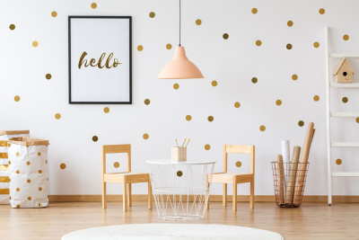 Cover Styl Dekorfolie Glitzer Gold PET 1 gallery