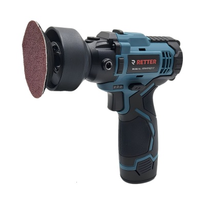 RETTER Akku-Poliermaschine 12 V 75 mm 2-Gang inkl. Zubeh&oum