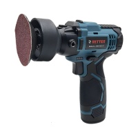 RETTER Akku-Poliermaschine 12V 75mm inkl. Polierpads und Zubehör