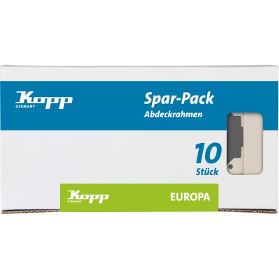 PP 10Abdeckrahm.1f.EUR crem