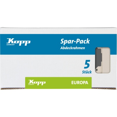 PP 5Abdeckrahm. 2f.EUR crem