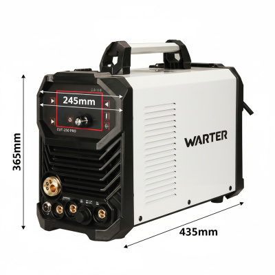 WARTER 5-in-1 Kombi-Schweißgerät 200 A + 50 A Pla