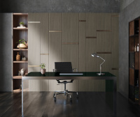 Holzoptik Dunkelbraun Soft | Selbstklebende...