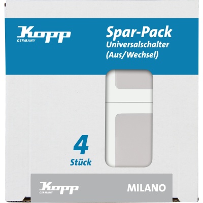 PP 4A/W-Schalter MIL wei