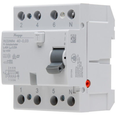 RCD/NR 40A  30mA 4p