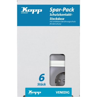PP 6Steckdose1f.BS VENplat