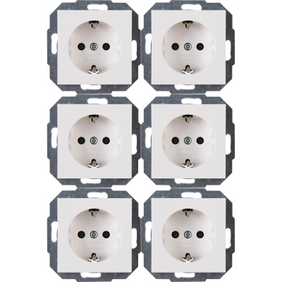 PP 6Steckdose ATH r-wei