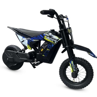 AustroMoto CB12-B Elektro-Crossbike 300 W 36 V 12 Zoll Blau 