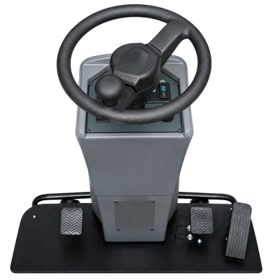 Aufsitz-Kehrmaschine 1250 mm – Akku-Kehrmaschine 2,2 k