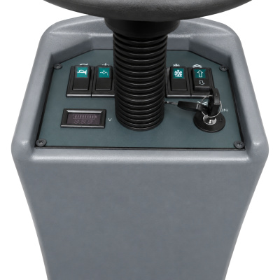Aufsitz-Kehrmaschine 1250 mm – Akku-Kehrmaschine 2,2 k