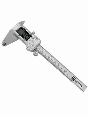 Digital-Messschieber 150 mm aus Edelstahl Präzision auf