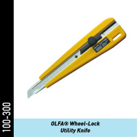 OLFA Cutter 100-300 | Wheel-Lock Utility gallery