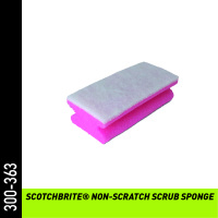 Scotch-Brite™ Non-Scratch Scrub Sponge 300-363...