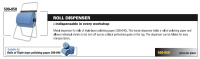 Roll Dispenser 500-050 | Folienspender & Abrollhalter...