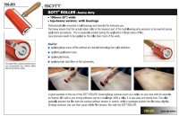 SOTT Roller Heavy Duty 150-201 | Profi-Andruckrolle...
