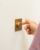 Kew Drehdimmschalter 1x in Einfachrahmen – Dimmer aus 