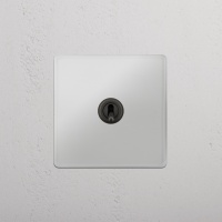 Kew Kipphebelschalter 2x in Einfachrahme gallery