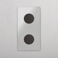 Kew Mehrpunkt-Dimmerschalter 2x in verti gallery