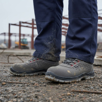 WARTER REVUEL Sicherheitsschuhe S1P – Leichte Halbschu