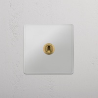 Kew Kipphebelschalter 1x in Einfachrahme gallery