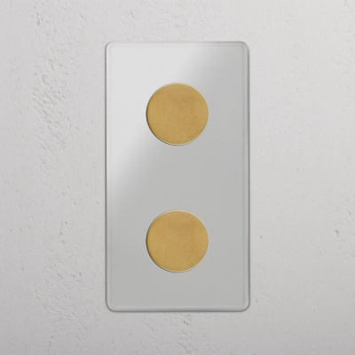 Kew Mehrpunkt-Dimmer 2x vertikal Transpa gallery