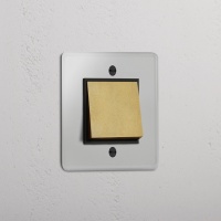 Kew Wippschalter 1x in Einfachrahmen &nd gallery