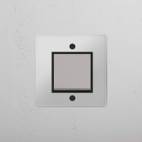 Kew Wippschalter 1x in Einfachrahmen &nd gallery