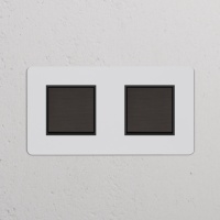 Kew Wippschalter 2x in Zweifachrahmen &ndash;...