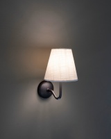 Malvern kleine Wandleuchte – Alabasterweiß &ndas