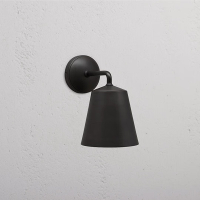 Richmond Medium-Wandleuchte Bronze Massivmessing IP44 2