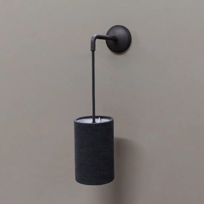 Primrose kleine Hängende Wandleuchte Basaltgrau Bronze 