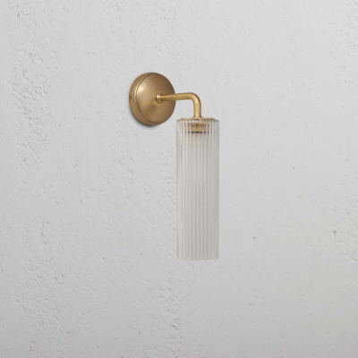 Claremont kleine Wandleuchte Antik-Messi gallery