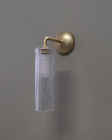 Claremont kleine Wandleuchte – Antikes Messing...