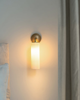 Claremont kleine Wandleuchte &ndash; Antikes Messing...