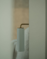 Claremont kleine Wandleuchte – Antikes Messing...