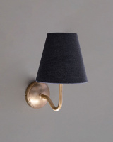 Malvern kleine Wandleuchte – Antikes Messing – B