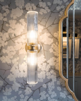 Claremont Medium-Wandleuchte – Antikes Messing –